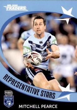 2020 NRL Traders - Representative Stars #RS23 Mitchell Pearce Front